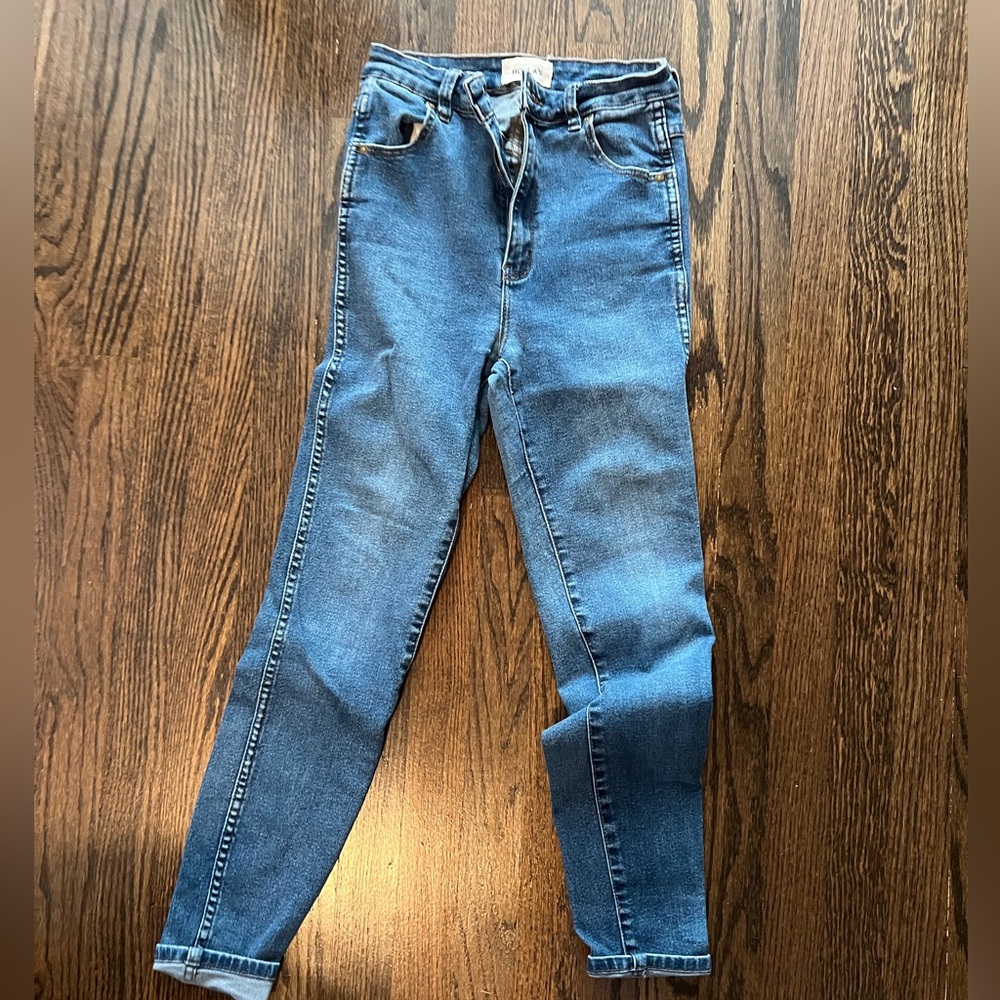 Rollas Classic Super High-Rise Blue Women's Jeans